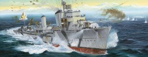 TRUMPETER 1/700 德國 Z-30 驅逐艦 